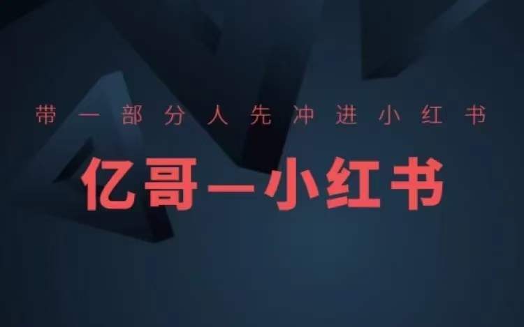 ​​带一部分人先冲进小红书，小红书开店、选品、爆款裂变-创客资源阁
