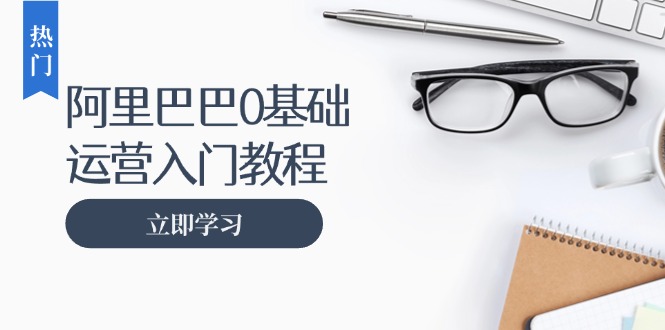 阿里巴巴运营零基础入门教程：涵盖开店、运营、推广，快速成为电商高手-创客资源阁