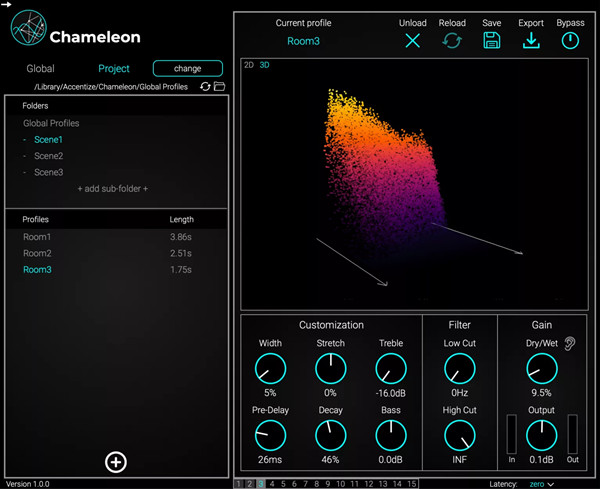 Accentize Chameleon(智能音频插件) v2.1.1 免费版-创客资源阁