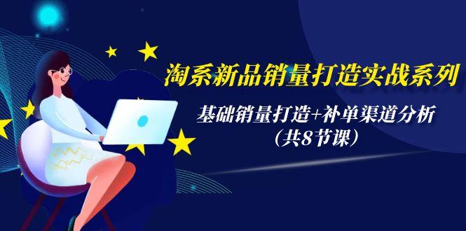 (9962期)淘系新品销量打造实战系列，基础销量打造+补单渠道分析(共8节课)-创客资源阁
