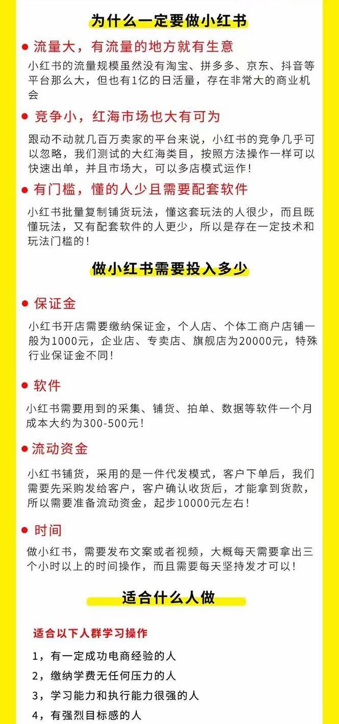 图片[1]-小红书-笔记带货课【6月更新】流量 电商新机会 315节正课+64节隐藏课-创客资源阁