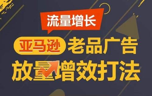 流量增长 亚马逊老品广告放量增效打法，短期内广告销量翻倍-创客资源阁