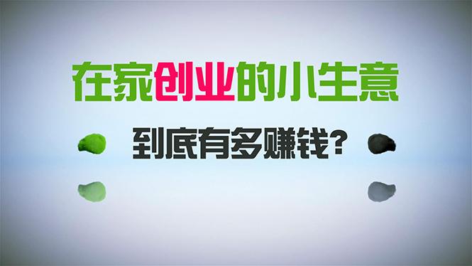 在家创业，日引300+创业粉，一年收入30万，闷声发财的小生意，比打工强-创客资源阁