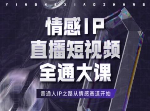 情感IP直播短视频全通大课，普通人IP之路从情感赛道开始-创客资源阁