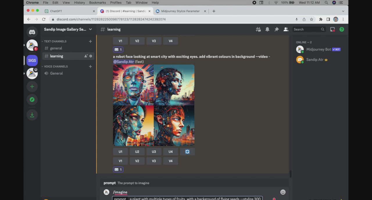 图片[2]-ChatGPT4 和 MidJourney AI 绘画聊天革命性指南教程-33节视频课-中英字幕-创客资源阁